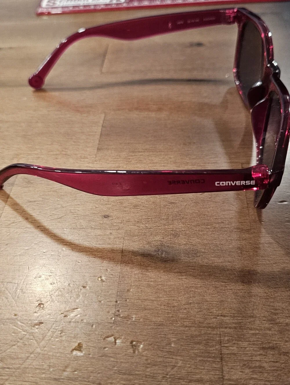 ​Converse H010 Fuchsia Sunglasses Translucent Pink Frame Dark Lenses 55mm